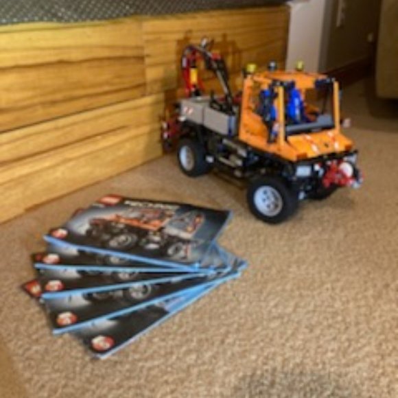 LEGO Technic 9397 Logging Truck with Motor, instructions and   Technic truck